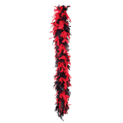 Boa nero con rosso 1,8 m