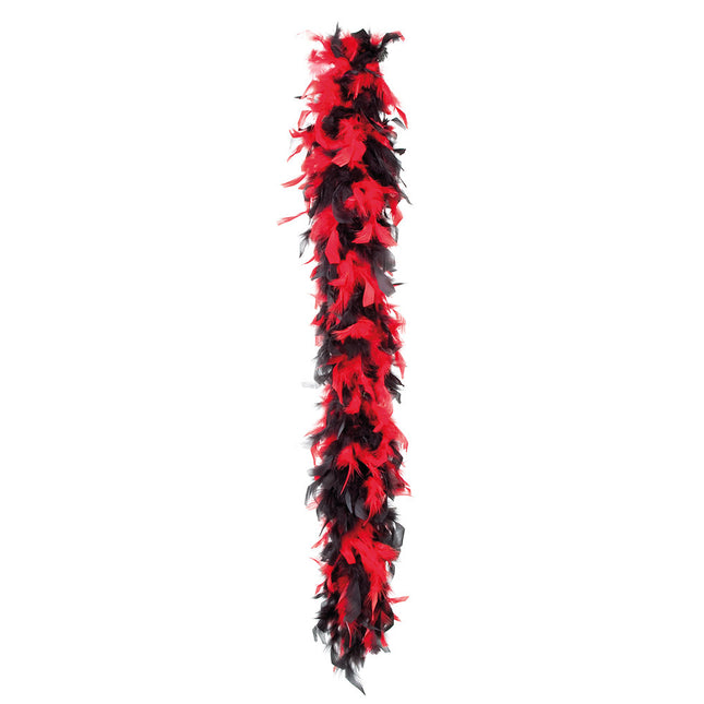 Boa nero con rosso 1,8 m