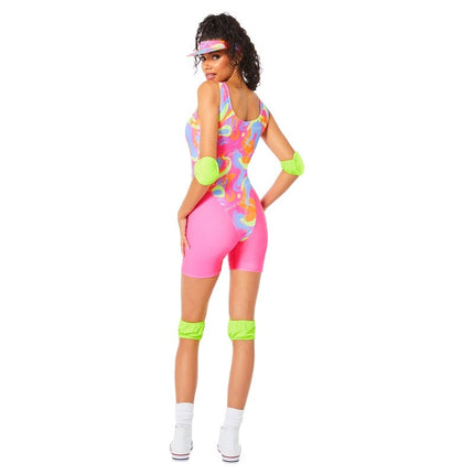 Costume Barbie Rollerblade