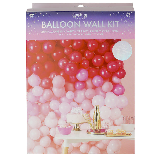 Set di palloncini Ombre per decorazioni murali