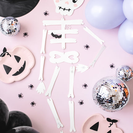 Decorazione Halloween appesa Scheletro 1,10m