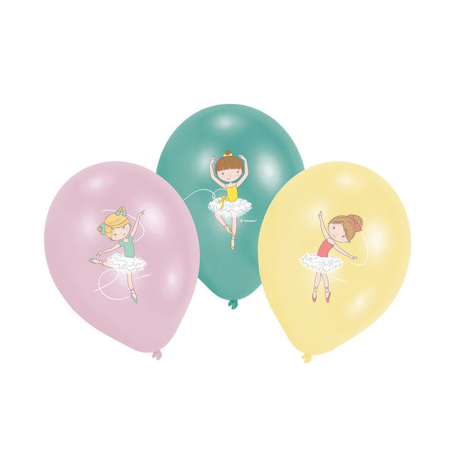 Palloncini Little Dancer 27,5 cm 6 pezzi