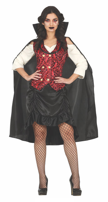 Costume da vampiro per Halloween da donna