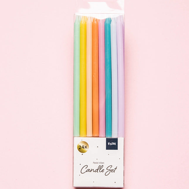 Candele Pastello 10cm