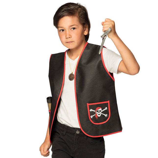 Gilet Pirata Ragazzo 4/6 anni