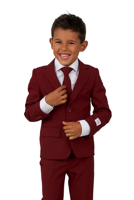 Abito rosso bordeaux Ragazzo OppoSuits