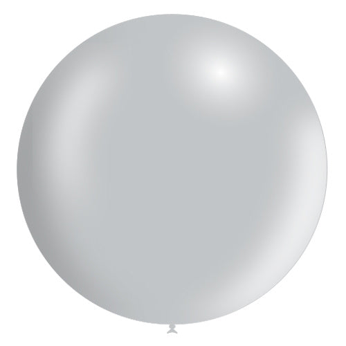 Palloncino gigante argento XL metallizzato 91 cm