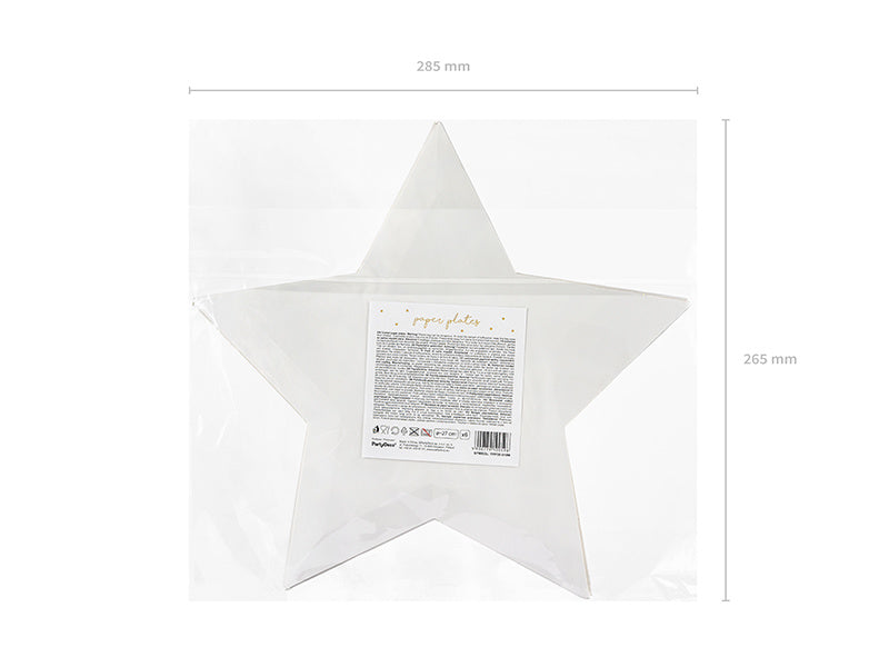 Piatti Stella Little Star Oro 27cm 6pz