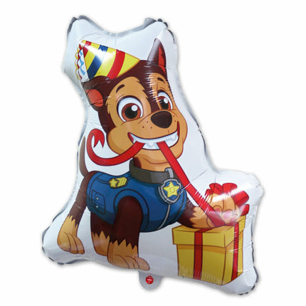 Palloncino ad elio Paw Patrol Chase vuoto 60 cm