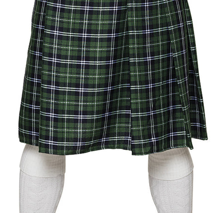 Kilt scozzese verde