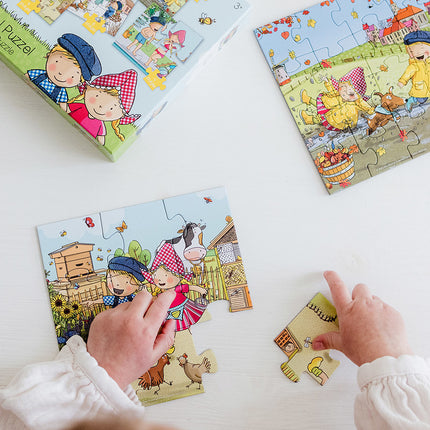 Puzzle 4 in 1 di Fien & Teun