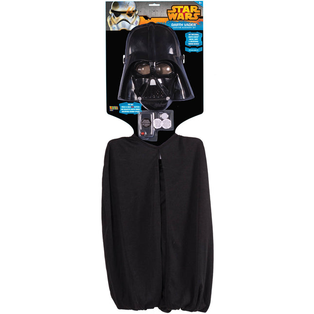 Darth Vader Set Lusso Bambino 5/6 anni