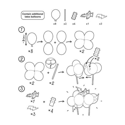 Cake topper spaziale da 29 cm