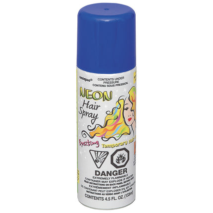 Lacca per capelli Blu Neon 133ml