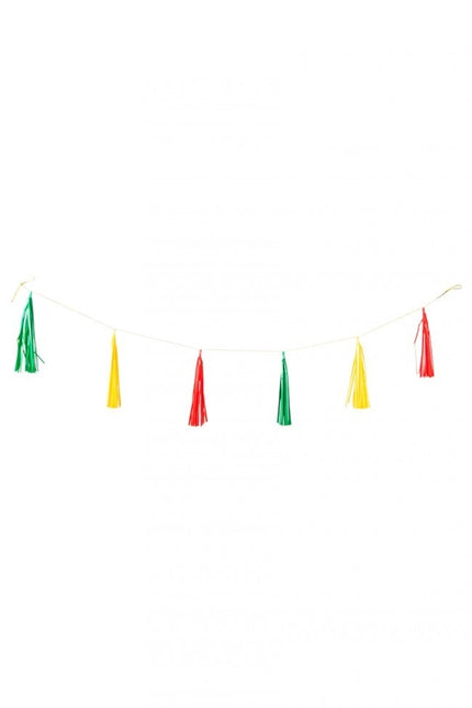 Nappe Guirlande Rosso Giallo Verde 2,25m