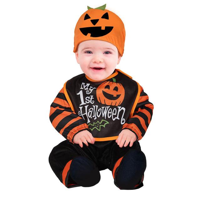 Costume di Halloween da zucca per bambino 1° Halloween