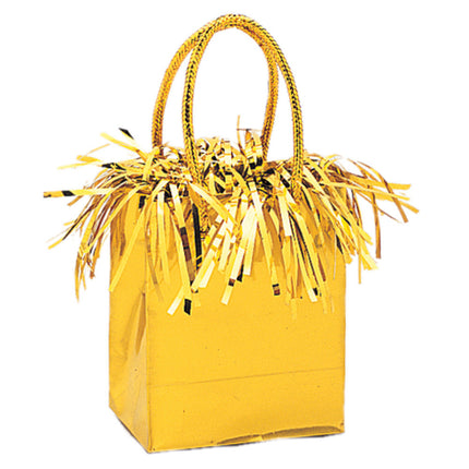 Borsa peso per palloncini oro 8,3cm 157gr