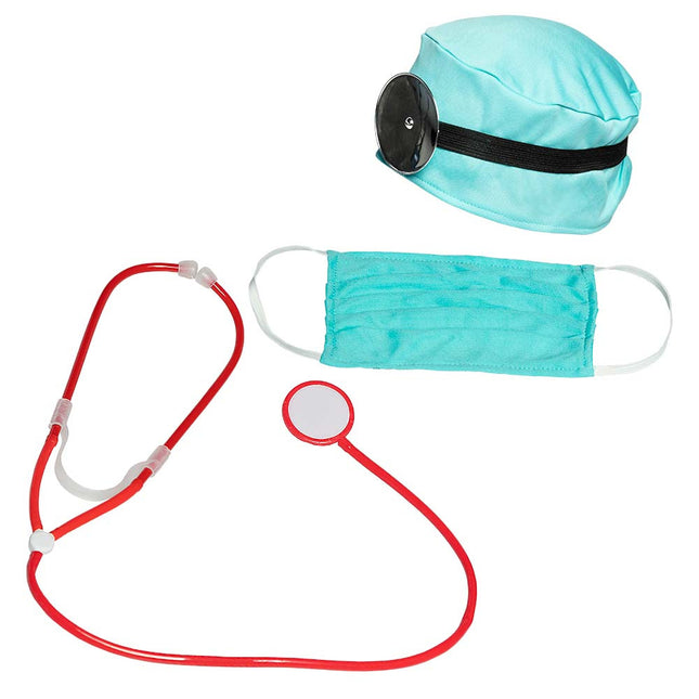 Set di costumi da medico 5 pezzi