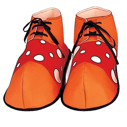 Clown dalle scarpe rosse