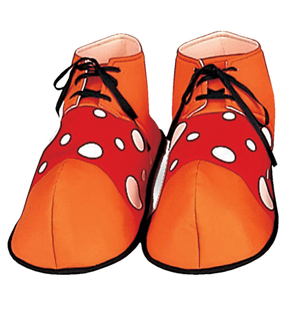 Clown dalle scarpe rosse