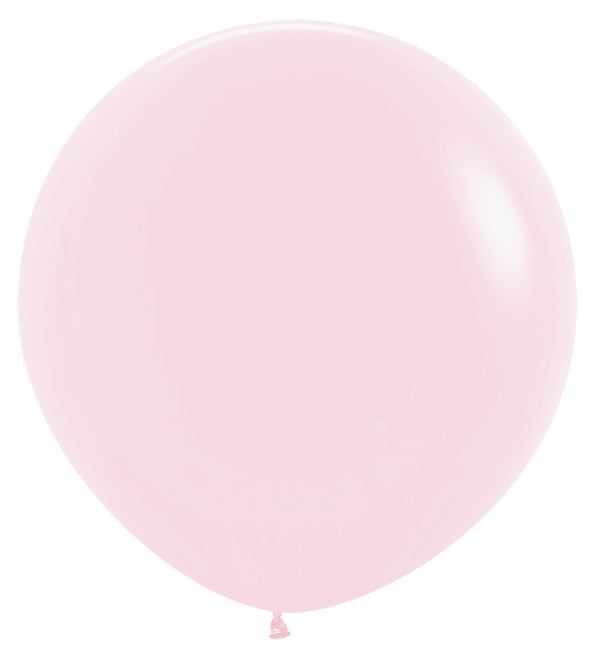 Palloncini rosa pastello opachi 91cm 10pz