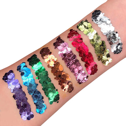 Moon Glitter Classic Chunky Glitter Argento 3g