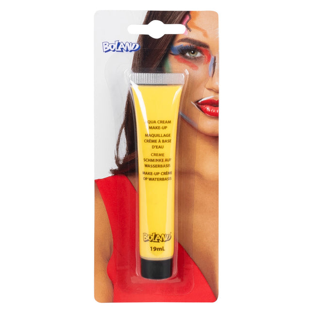 Vernice per il viso a base d'acqua Giallo 19ml