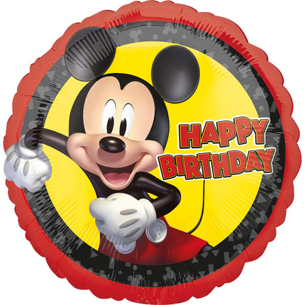 Palloncino ad elio Topolino Happy Birthday Decorazione 43cm vuoto