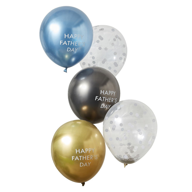 Palloncini per la festa del papà 30cm 5pz