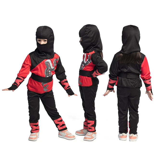 Costume Ragazzi Guerriero Ninja 3/4 anni