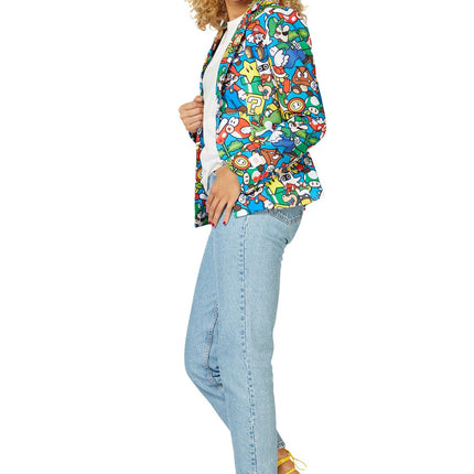 Super Mario Blazer Donna <tc>OppoSuits</tc>