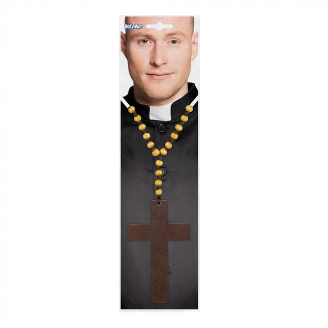 Croce di legno a catena
