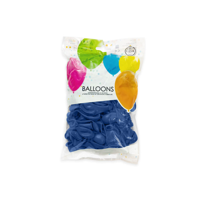 Palloncini blu scuro 13cm 100pz