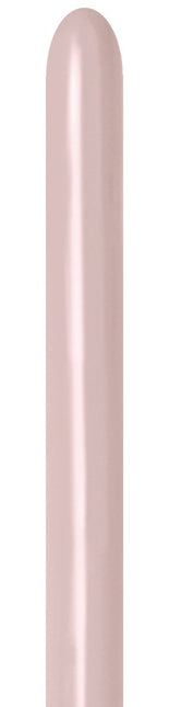 Palloncini da modellare Pastello Dusk Rose 5cm 152cm 50pz