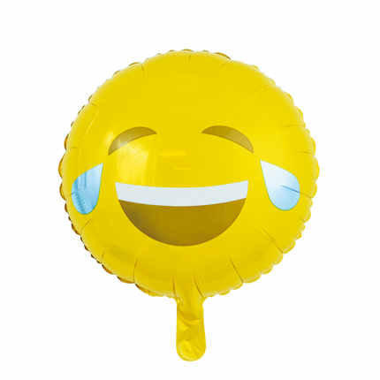 Palloncino ad elio Emoji Smile 45 cm vuoto