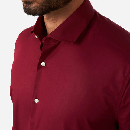 Camicia rossa Bordeaux Uomo OppoSuits