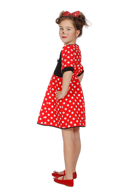 Vestito da Minnie Mouse per bambina