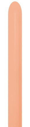 Palloncini da modellare con beccuccio Peach Blush 5cm 152cm 50pz