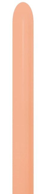 Palloncini da modellare con beccuccio Peach Blush 5cm 152cm 50pz