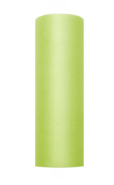 Rotolo di tulle verde lime 15cm 9m