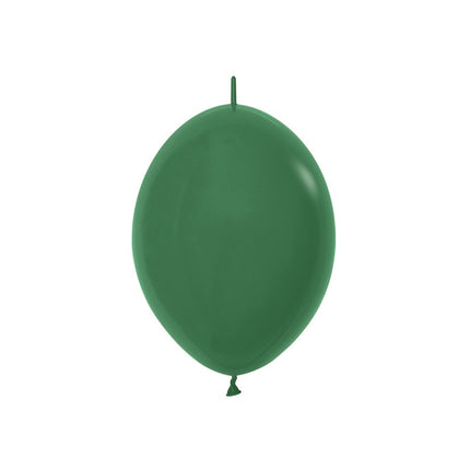 Palloncini Verde Foresta 15cm 50pz