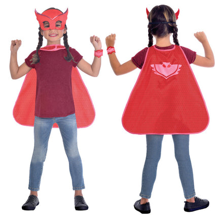 Costume da bambino PJ Masks Owlette Cape Set 4/8 anni