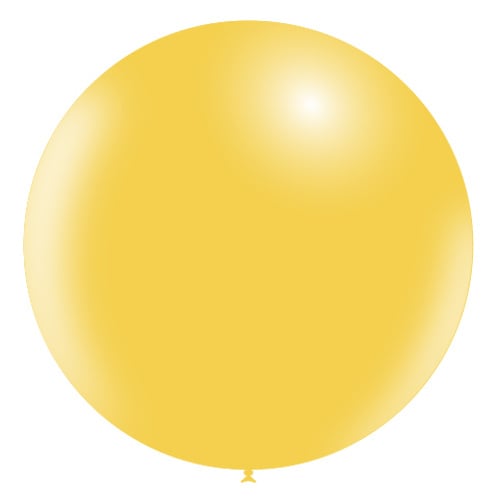 Pallone gigante giallo XL 91 cm