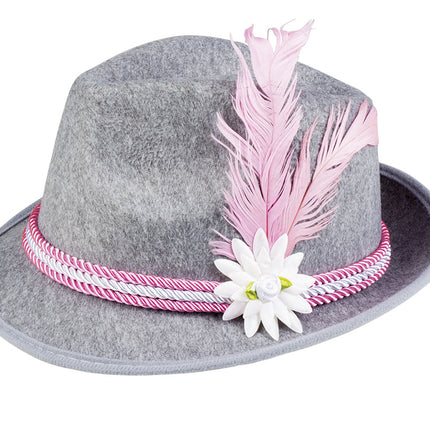 Cappello Oktoberfest Tiroler Rosa