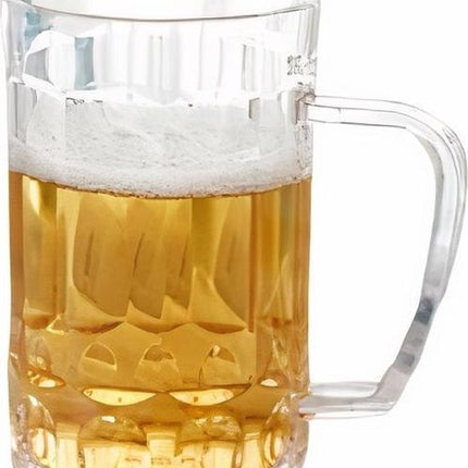 Bicchiere da birra in plastica da 500 ml