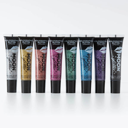 Moon Glitter Holographic Glitter Lipgloss Blu 15ml