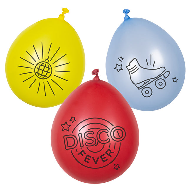 Palloncini Disco Fever 23cm 6pz