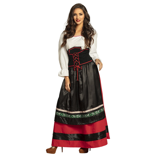 Abito Dirndl Oktoberfest nero