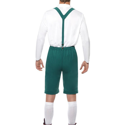 Set Lederhosen verde