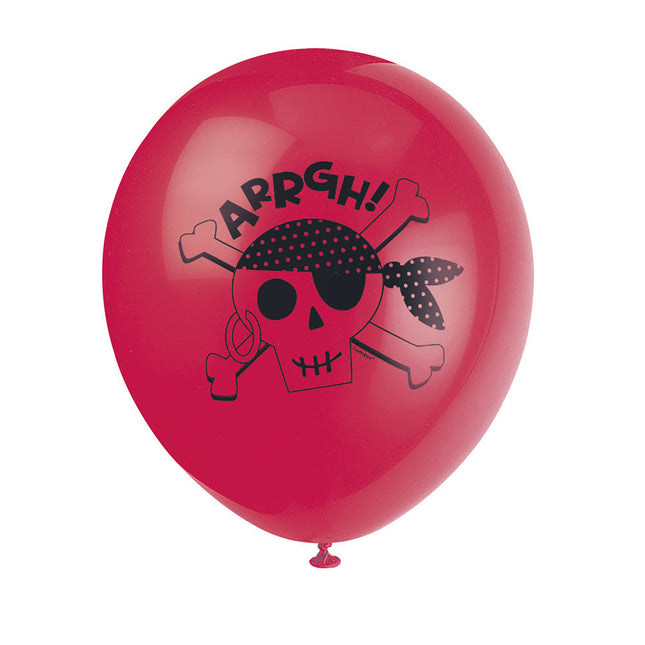 Palloncini Pirata Arrgh 30cm 8pz